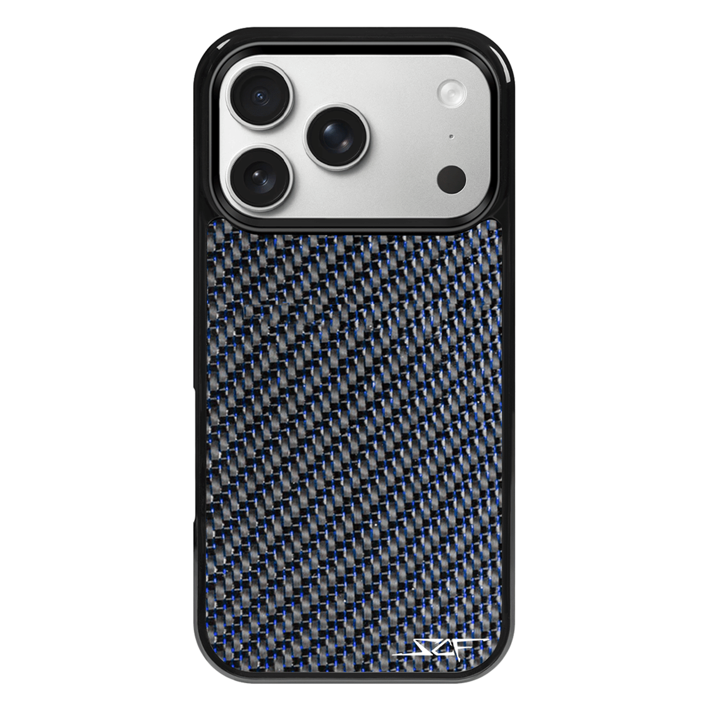 iPhone | Blue Lace Carbon Fiber Case | CLASSIC Series