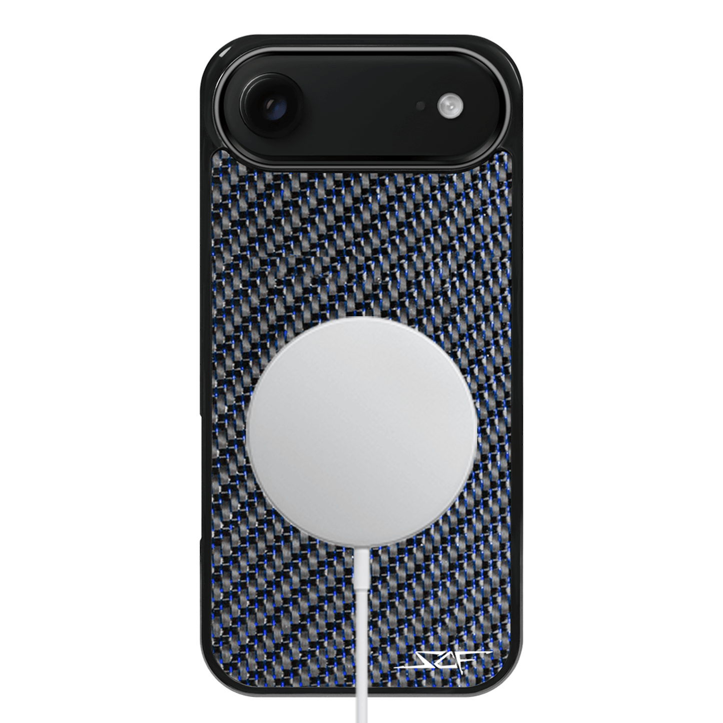 iPhone | Blue Lace Carbon Fiber Case | CLASSIC Series