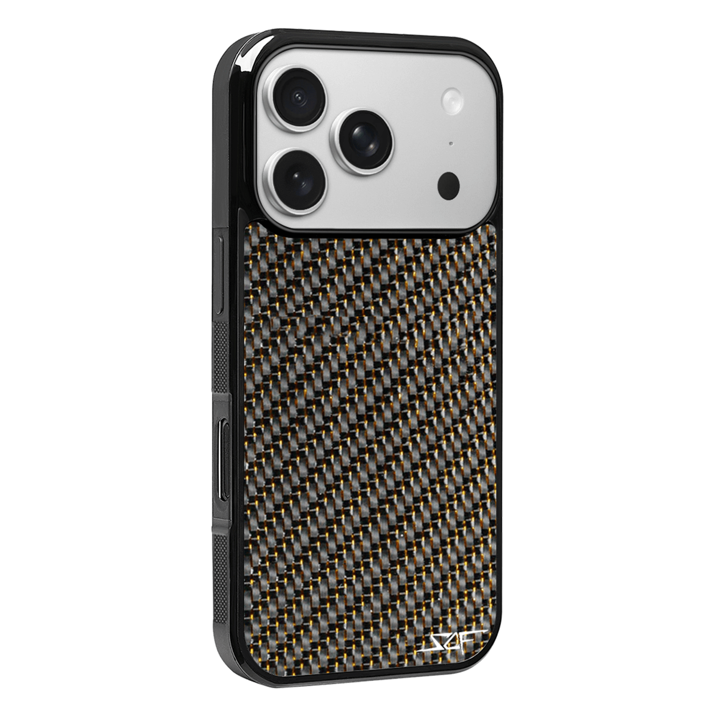iPhone | Gold Lace Carbon Fiber Case | CLASSIC Series