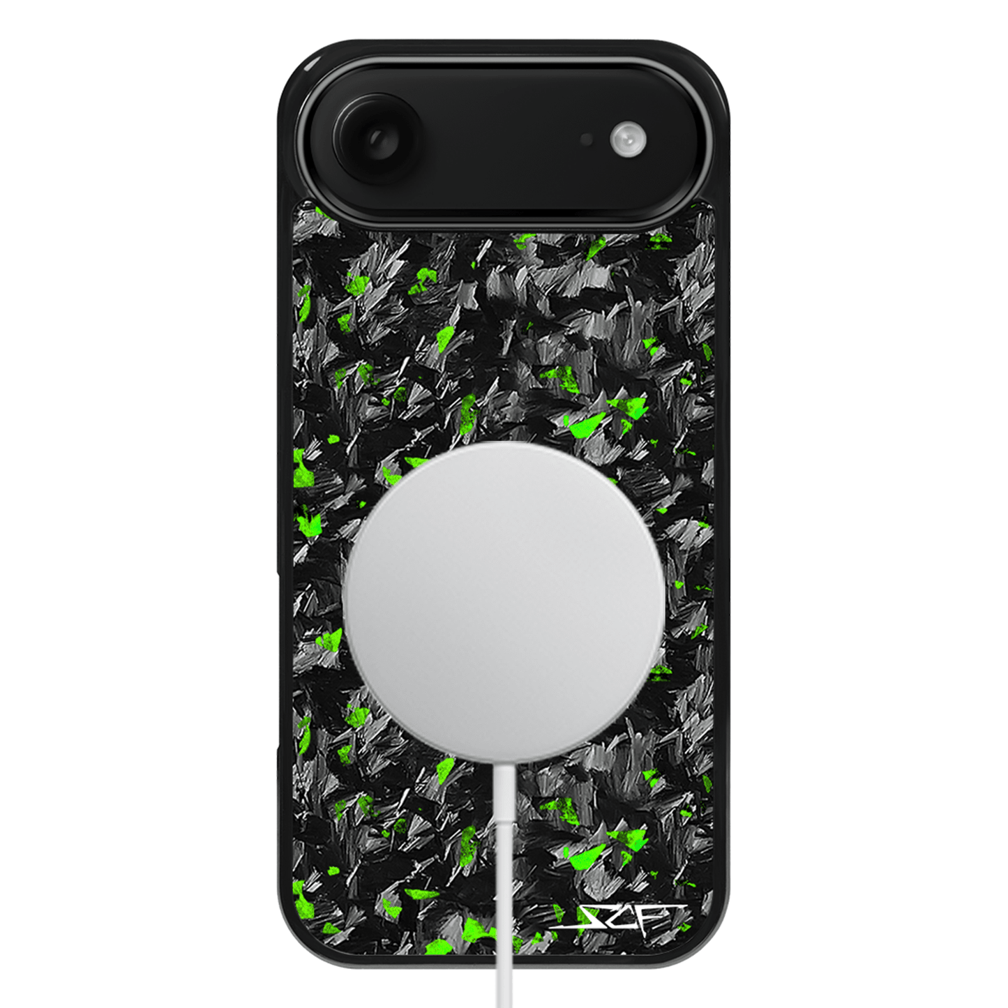 iPhone | Green Flake Forged Carbon Fiber Case | CLASSIC Series