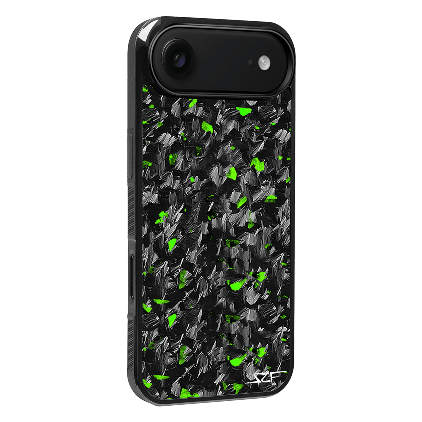 iPhone | Green Flake Forged Carbon Fiber Case | CLASSIC Series